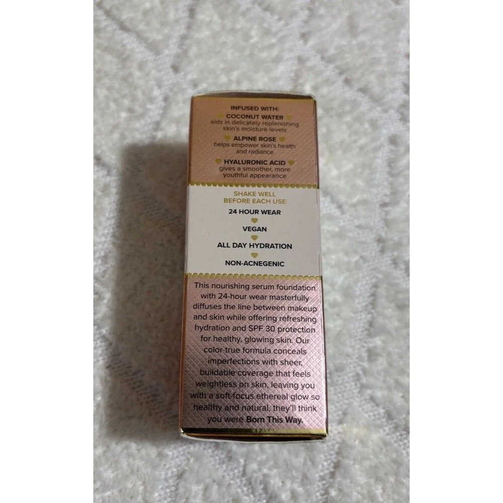 Too Faced Born This Way Healthy Glow SPF 30 Moisturizing Skin Tint Color Sable
